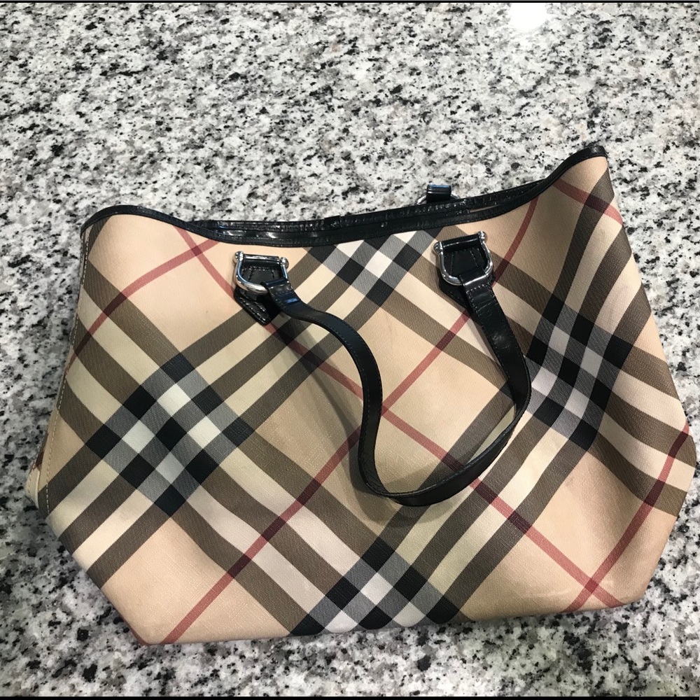 Burberry Nova check tote